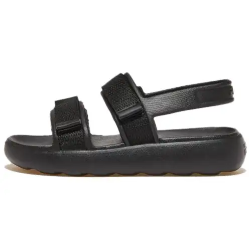 FILA Drifter Beach Sandals Unisex Black Korean Style
