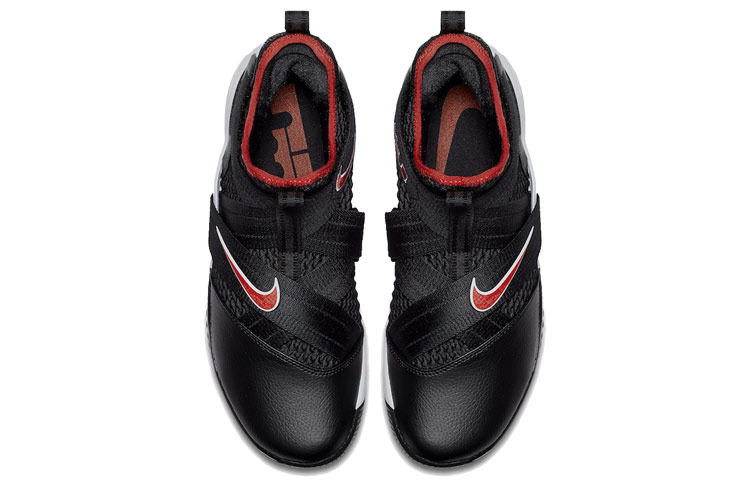 Мужские кроссовки Nike zoom soldier 12 (черные) — фото 3