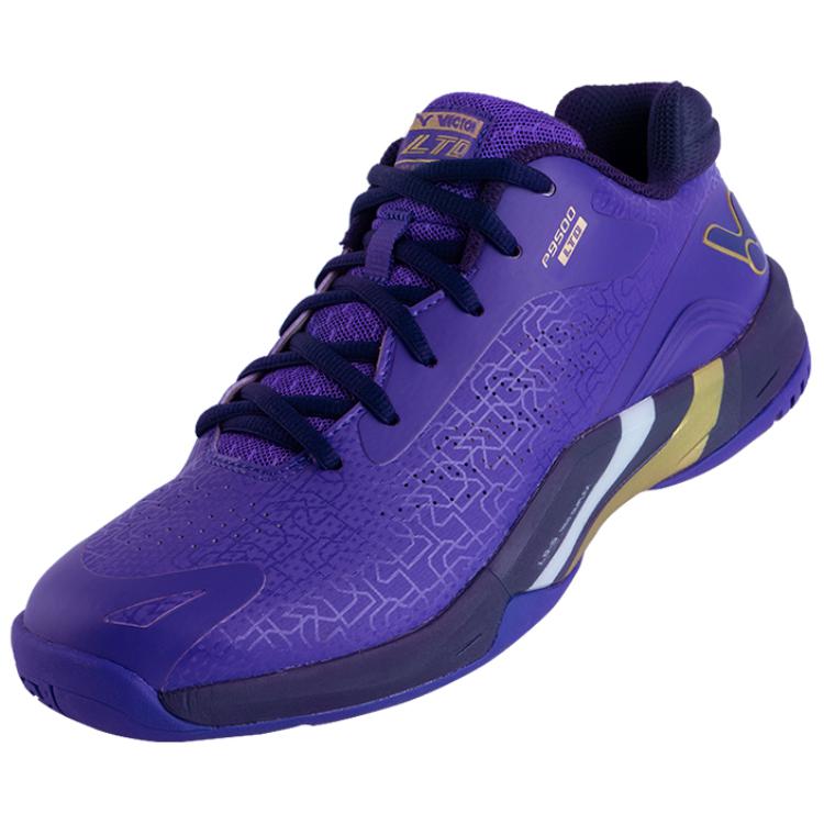 VICTOR Comfortable Slip Resistant, Abrasion Resistant, Breathable Low top Badminton Shoes Unisex Purple