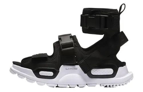 Li Ning Rekindled Beach Sandals Men's Black