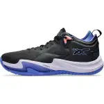 ASICS Nova Surge 2 Abrasion Resistant Low top Basketball Shoes Unisex Black Blue