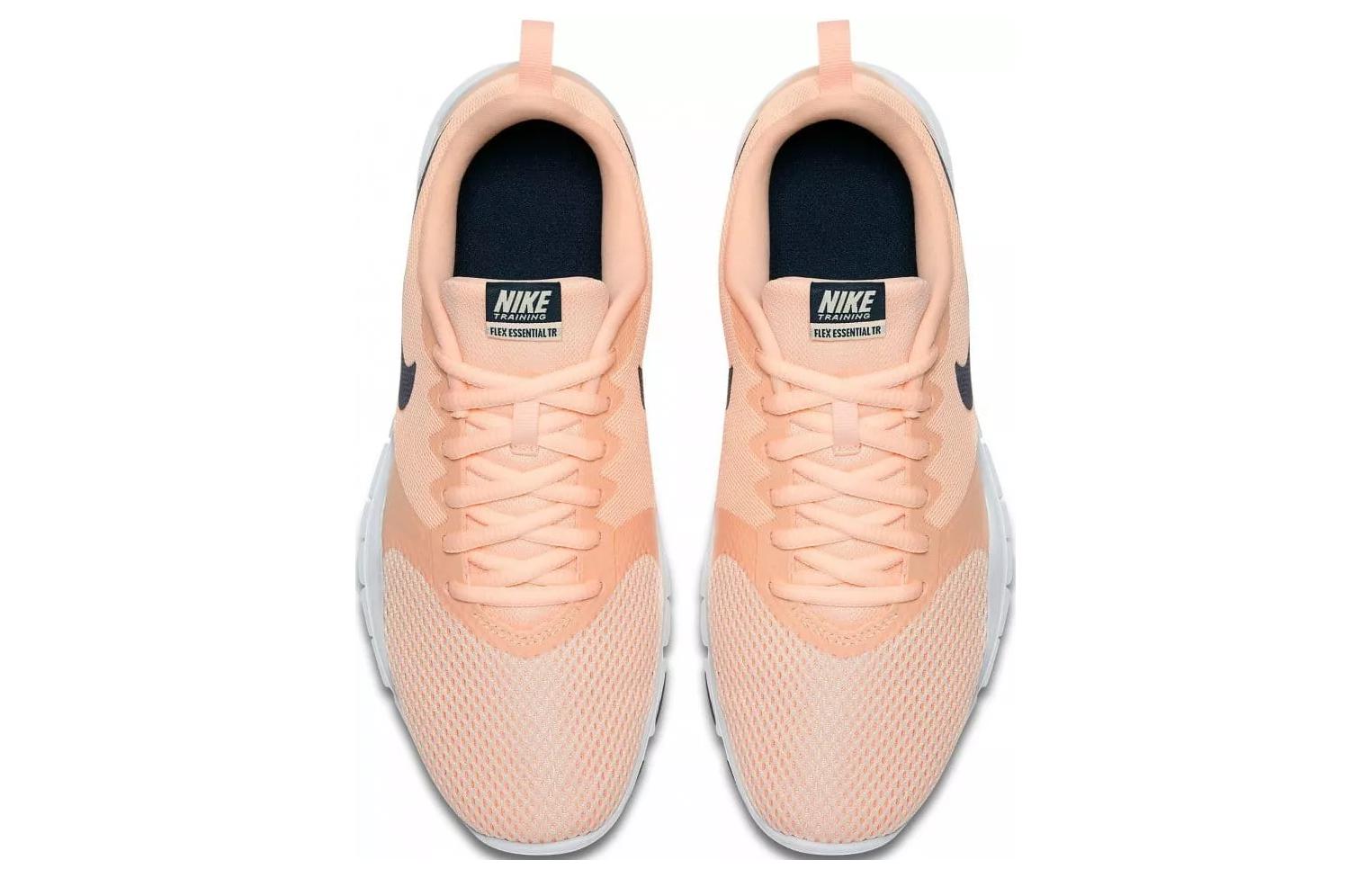 Женские кроссовки Nike Flex Essential (бежевые) — фото 4