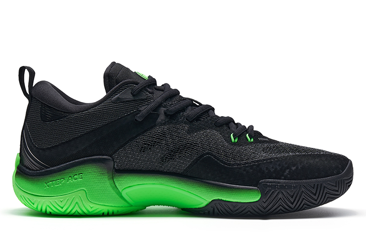 XTEP Against The Sky Generation Sky01 Cushioning, Wear Resistant Low top Basketball Shoes Men’s Hellfire Colorway