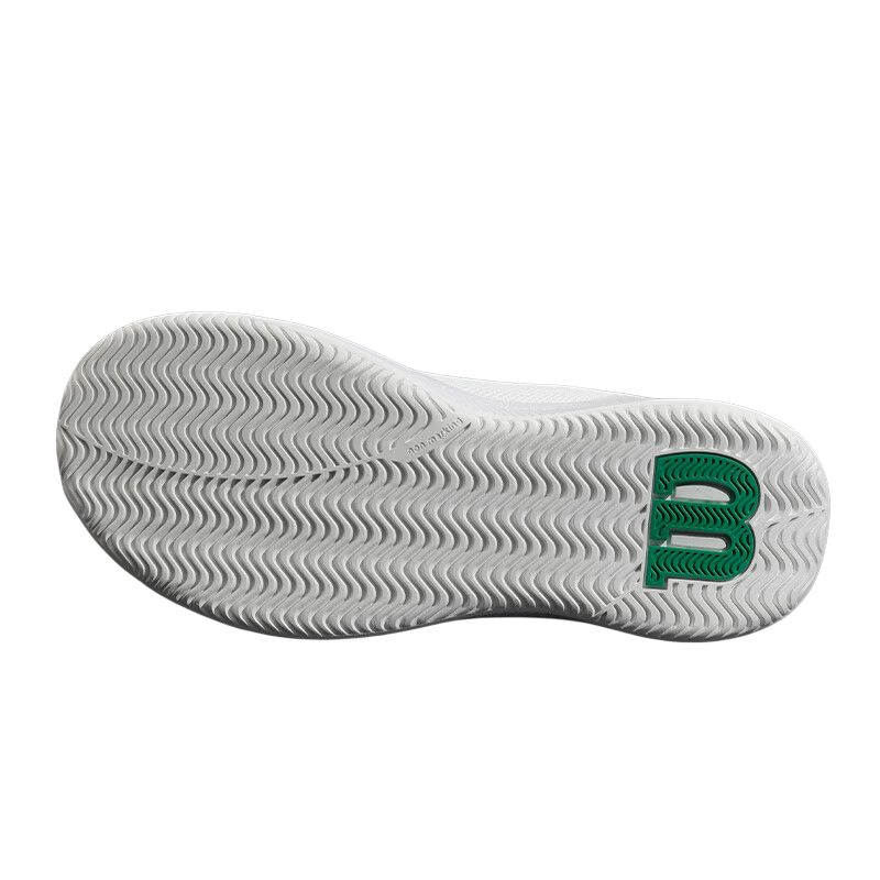 Wilson Slip Resistant Abrasion Resistant Low top Tennis Shoes Women’s White Green