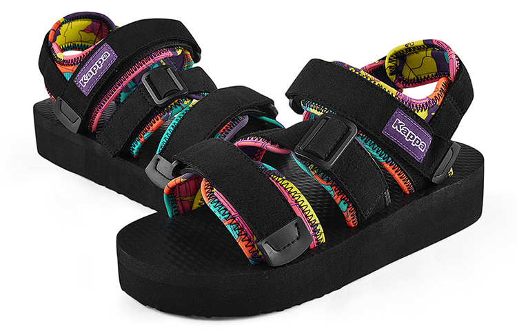 Женские сандалии Kappa Breathable Sandals (черные) — фото 2
