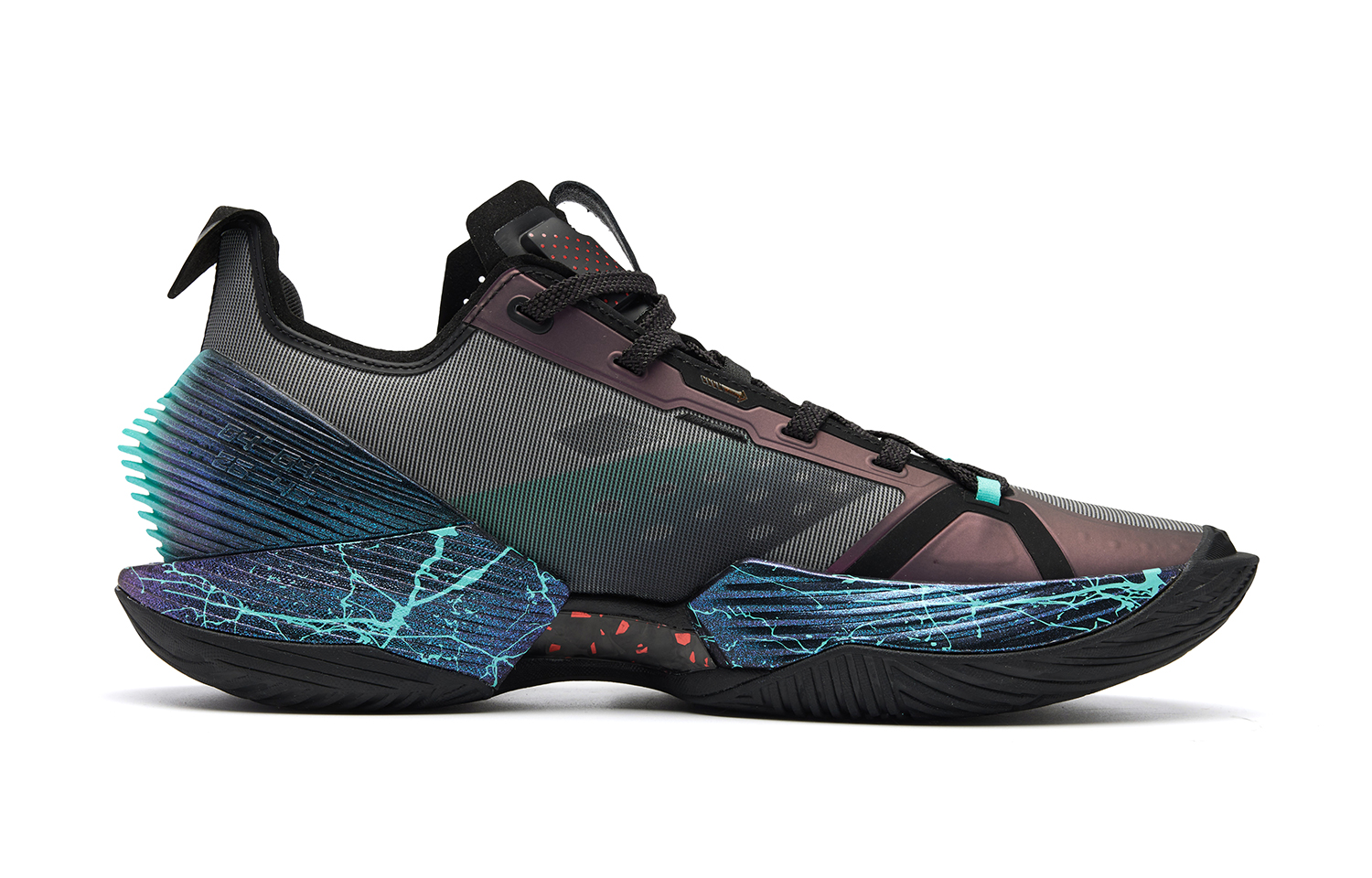 QIAODAN FERISE Atomic Breath Cushioning Slip Resistant Abrasion Resistant Breathable Coverage Rebound Grip Low top