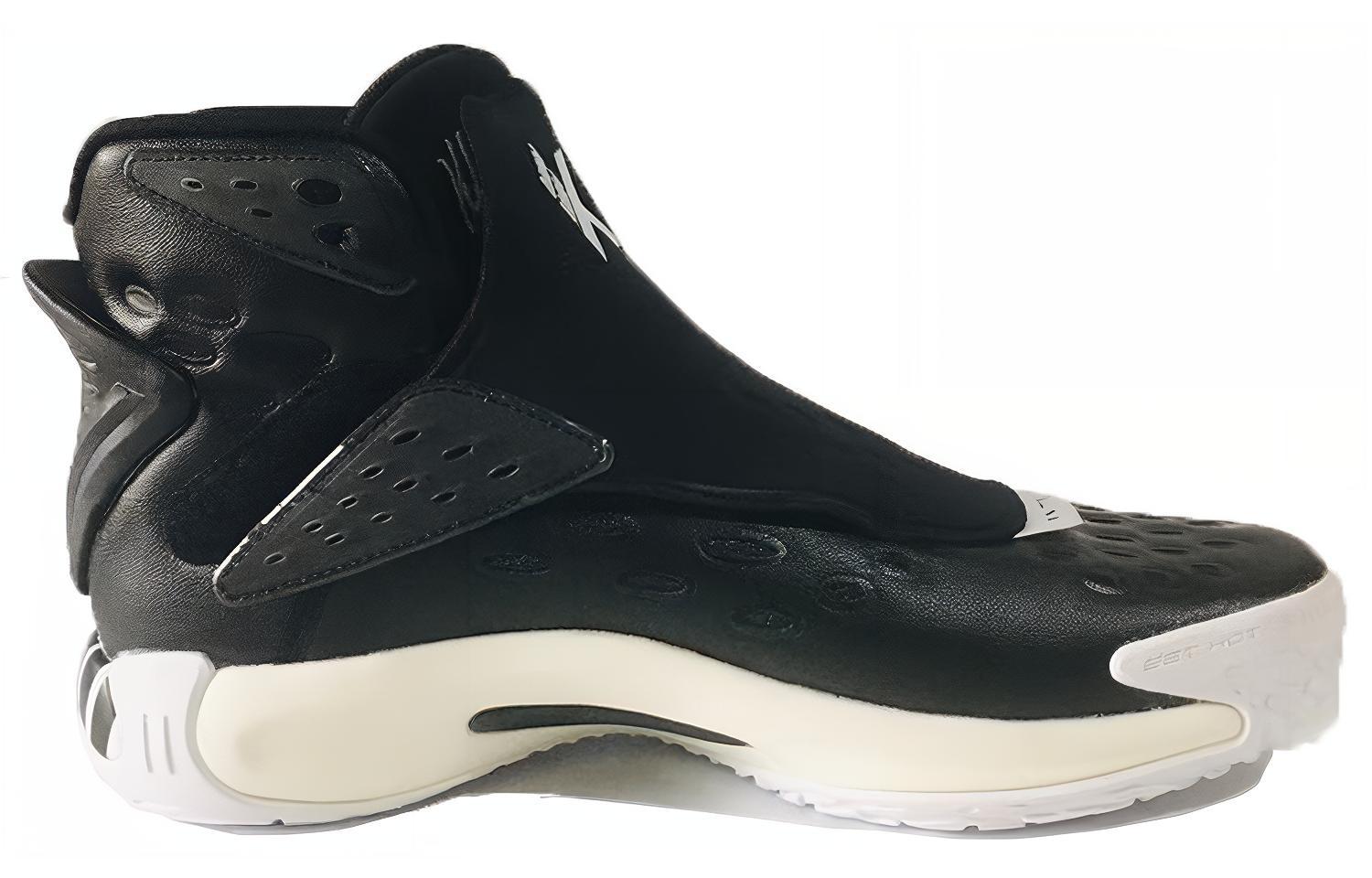 Anta KT5 ‘Classical Music’ Cushioning Slip Resistant High top Basketball Shoes Men’s Black White
