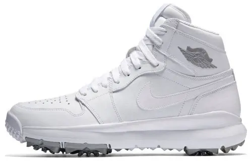 Jordan 1 Retro Golf Cleat White Metallic
