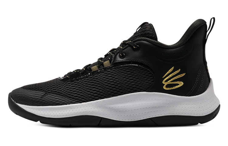 Кроссовки Under Armour Under Armour Curry 3Z6 (черно-белые)