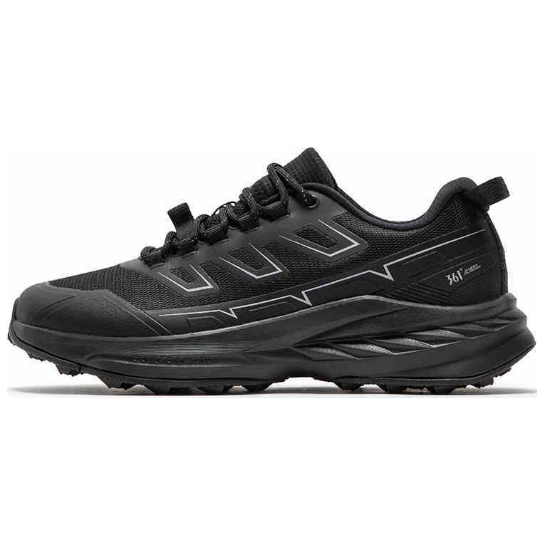 361° Mesh Cushioning Abrasion Resistant Cushioning, Wear Resistant Low top Hiking Shoes Men’s Black
