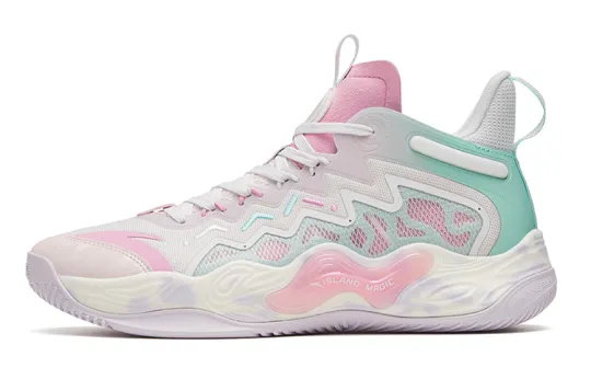 ANTA Magic Cement Bubble Outfield Basketball Shoes 'White Pink'