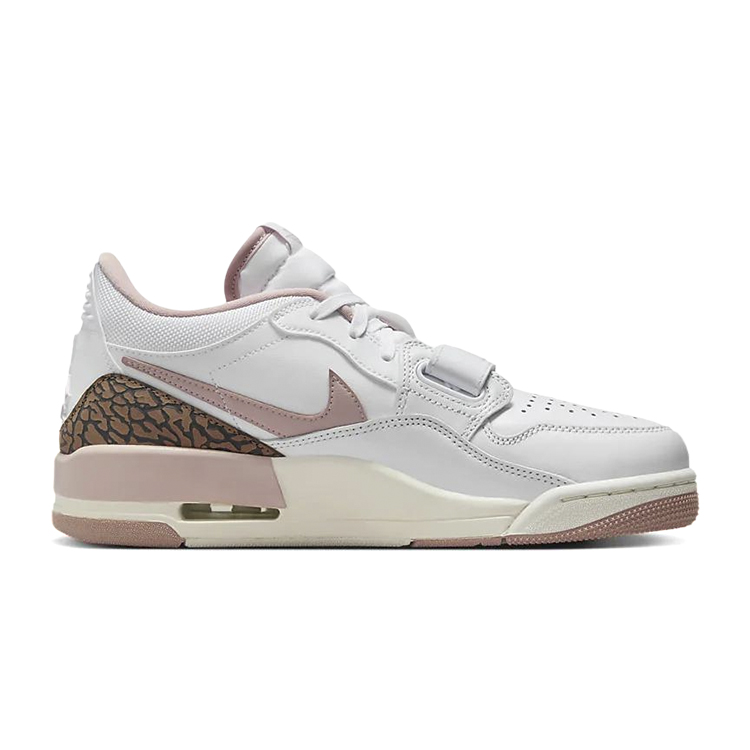 Jordan Legacy 312 Slip Resistant Abrasion Resistant Low top Vintage Basketball Shoes Women’s White Pink