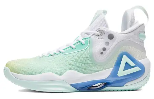 PEAK Sonic Boom 2.0 Basketball Shoes Men's Low Top White/Green