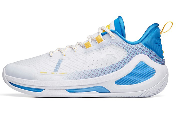 Anta Alien 3 SE Low top Basketball Shoes Men's White Blue