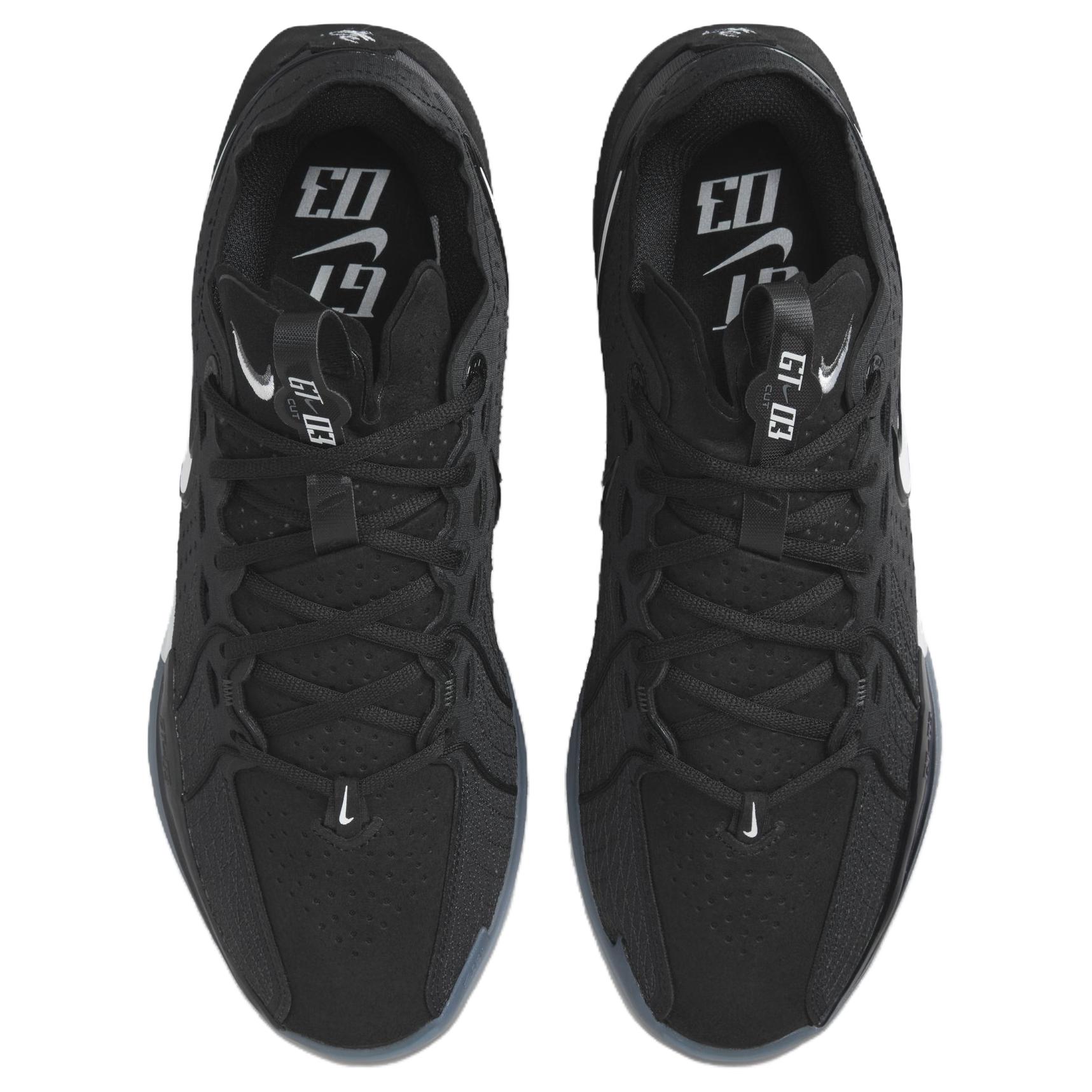 Nike Zoom Gt Cut 3 Ep Black White Iron Grey