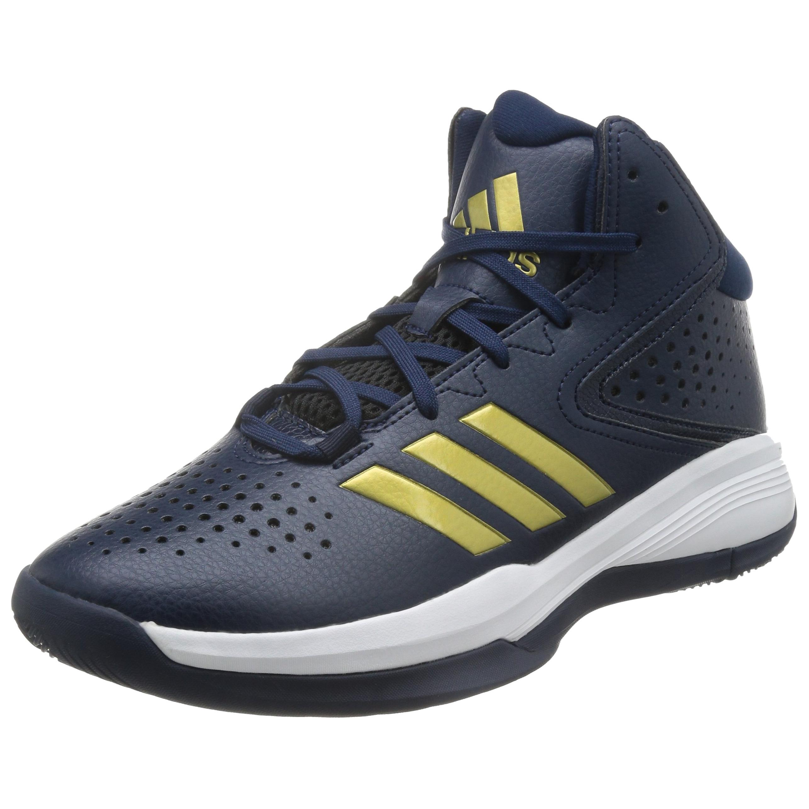 Adidas Slip Resistant Abrasion Resistant Mid top Basketball Shoes Men’s Blue
