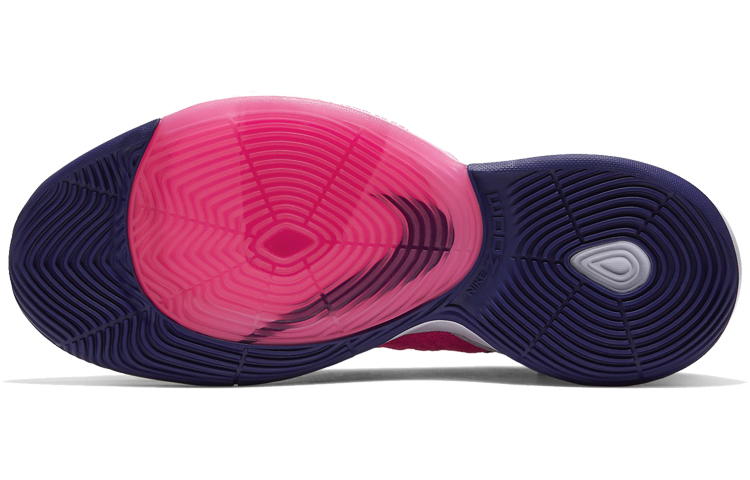 Баскетбольные кроссовки Nike Zoom Rize 1 Kay Yow (розово-белые) — фото 6