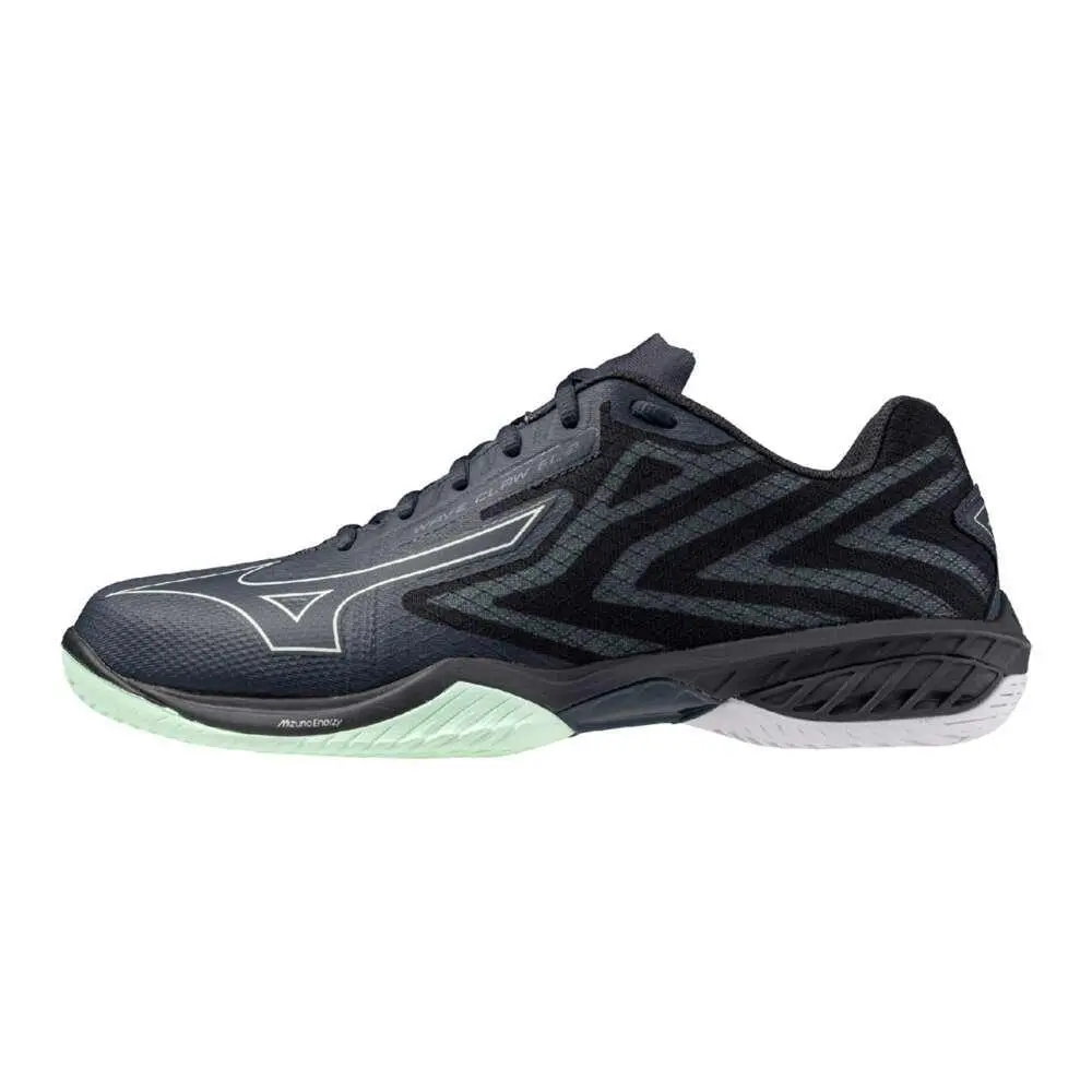 Mizuno Abrasion Resistant Low top Badminton Shoes Unisex Black Wide Fit