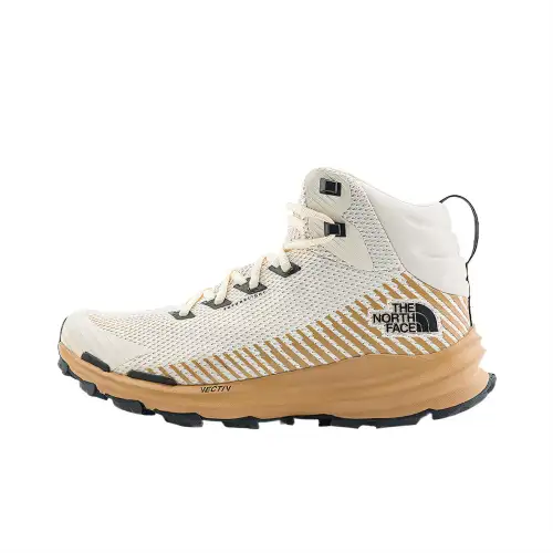 THE NORTH FACE FASTPACK Comfortable Slip Resistant High top Hiking Shoes Women's Khaki