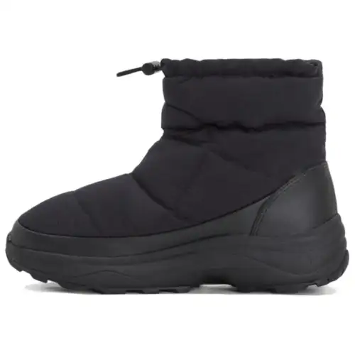 THE NORTH FACE BOOTIE Abrasion Resistant Slip Resistant Short Snow Boots Men's Black