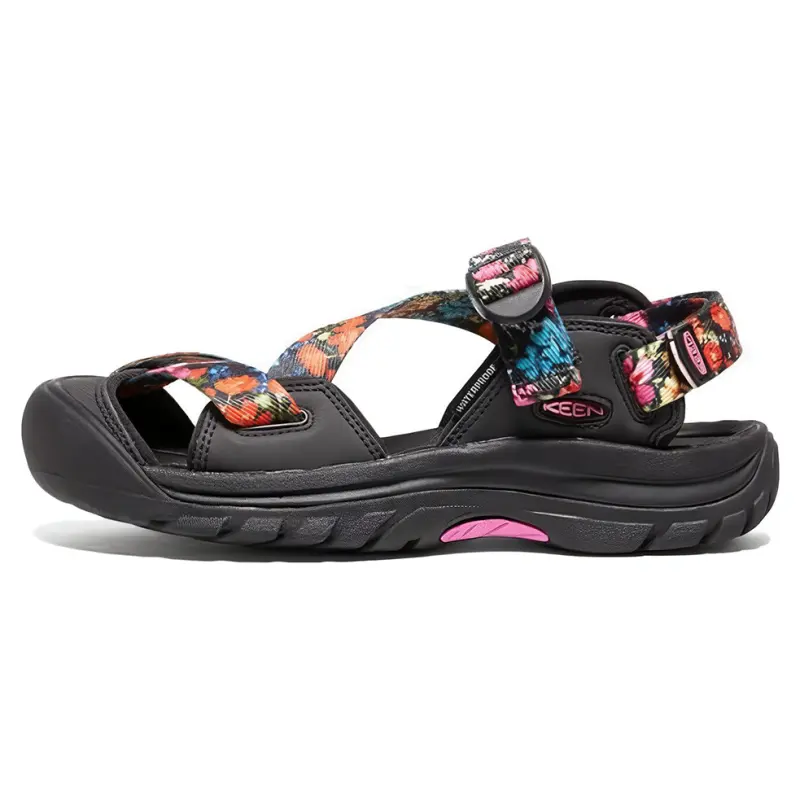 Keen Zerraport 2 Leur Logette Beach Sandals Women's Black Yellow
