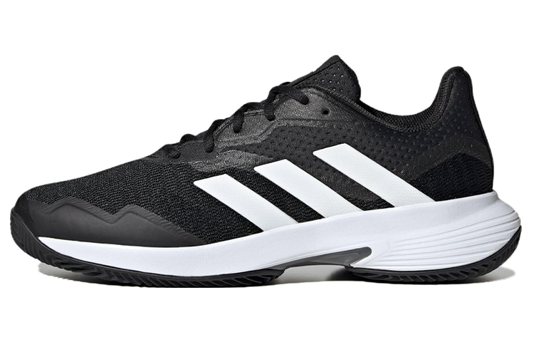 Adidas CourtJam Control Slip Resistant Low top Tennis Shoes Men's Black White