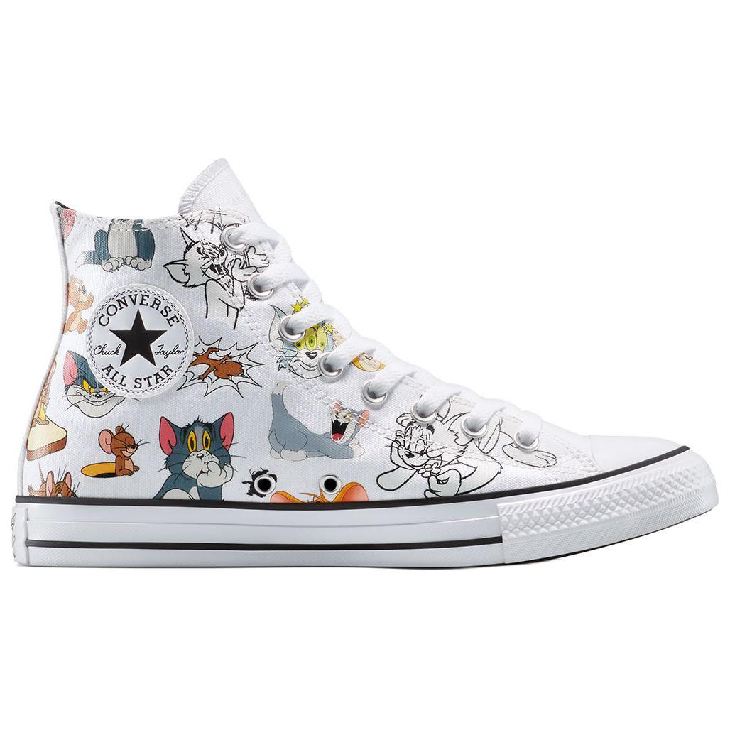 Кеды Tom & Jerry x Converse CHUCK TAYLOR (белые) — фото 2