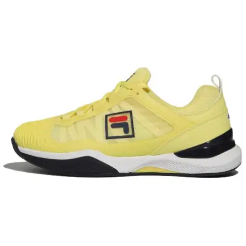 FILA Breathable Low top Tennis Shoes Unisex Yellow