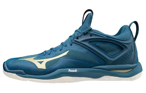 Mizuno Textile, Synthetic Leather Slip Resistant, Abrasion Resistant, Breathable Low top Training Shoes Men's