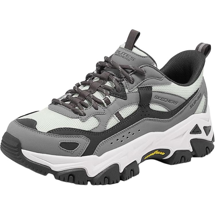 Skechers Abrasion Resistant Low top Chunky Sneakers Men’s Gray