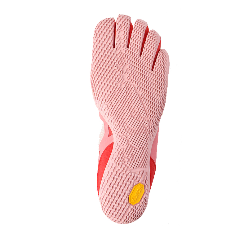 Vibram KSO EVO Slip Resistant, Breathable, And Quick Dry Low top Training Shoes Women’s Red