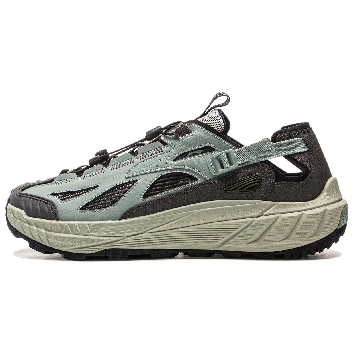 Li Ning Outdoor CF Tracing Breathable And Wear resistant River Trekking Shoes Men’s Gray Green