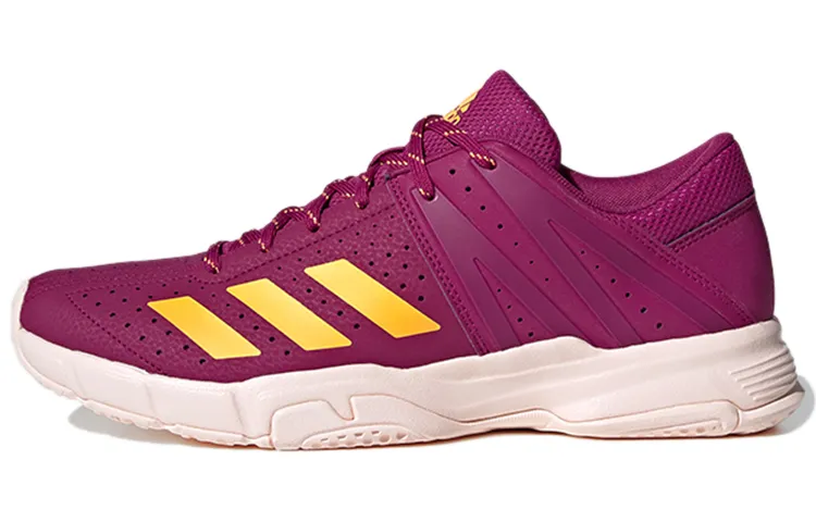 Adidas Wucht P3 Wear resistant Non Slip Badminton Sports Shoe Purple Unisex