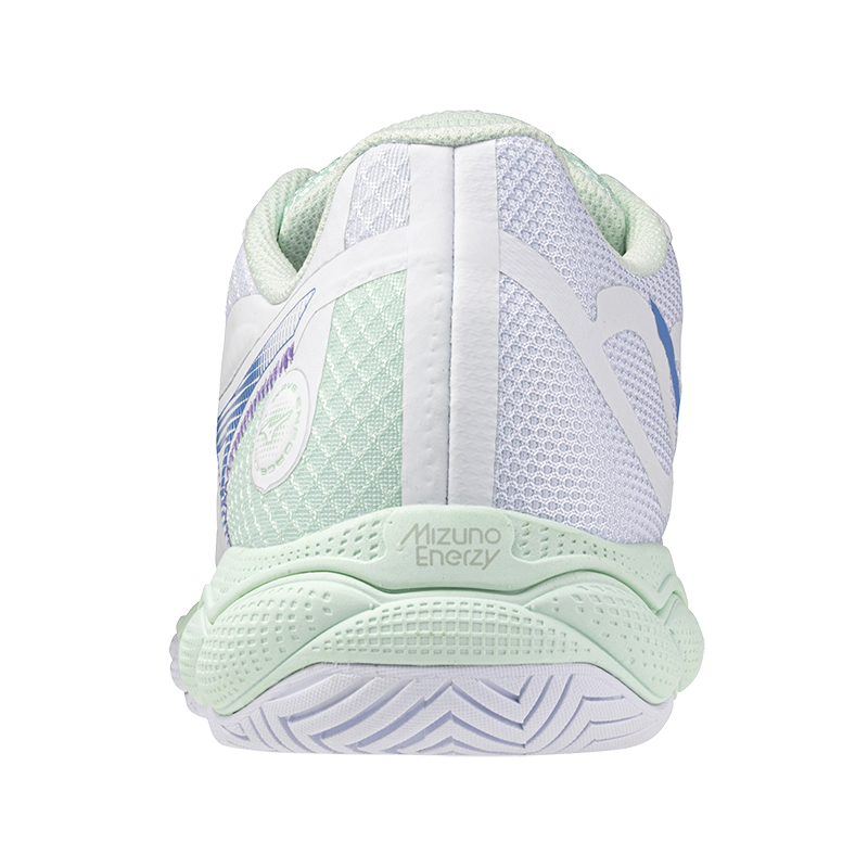 Mizuno Wave Enforce Cushioning Abrasion Resistant Breathable Low top Tennis Shoes Women’s White
