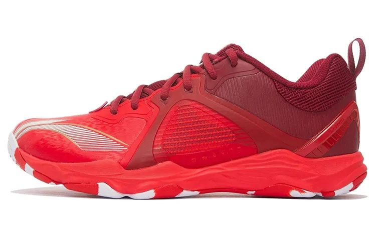Li Ning Ranger6 LITE Textile, Synthetic Leather Cushioning Slip Resistant Abrasion Resistant Low top Badminton Shoes