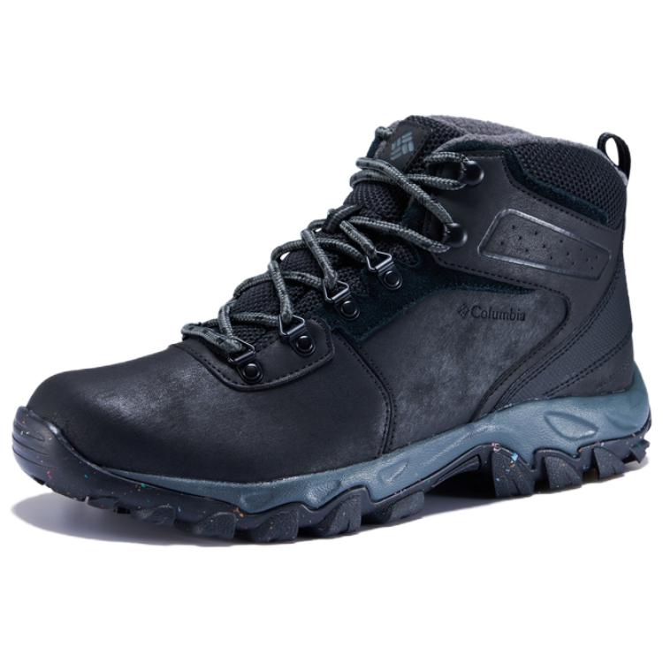 Columbia Newton Ridge Plus 2 Slip Resistant Abrasion Resistant Mid top Mountaineering Shoes Men’s Black