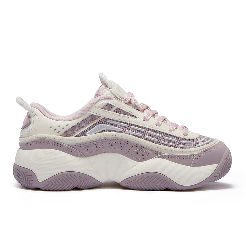 FILA FUSION FIRE Comfortable Abrasion Resistant Low top Basketball Shoes Women’s Gray White