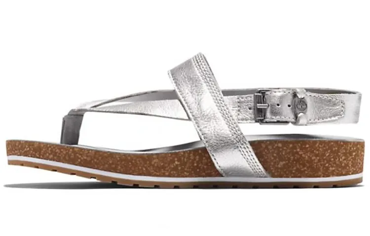 Timberland Malibu Waves Beach Sandals Women's Silver