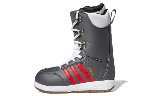 Samba Adidas Originals Adv Boot 'Grey Scarlet'