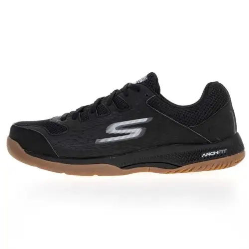 Skechers Viper Court Comfortable Abrasion Resistant Low top Training Shoes Men's Black