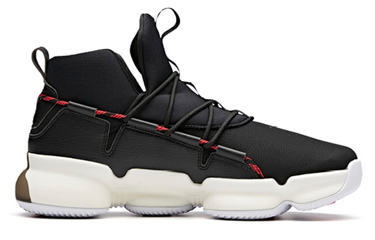 Anta Cushioning Slip Resistant High top Basketball Shoes Men’s Black