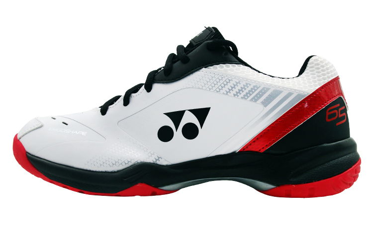 YONEX Yonex 65 Series 3 Comfortable Low Top Badminton Shoes Unisex White Red