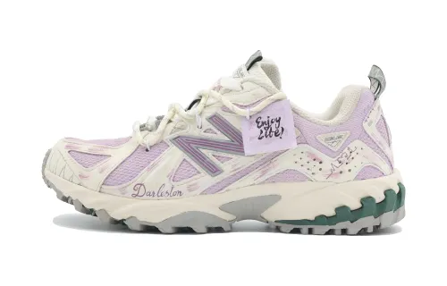 New Balance 610T Bolanmske Purple Cushioning Slip Resistant Abrasion Resistant Low top Hiking Shoes Unisex Light Purple
