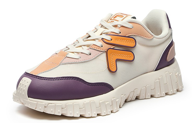 Женские кроссовки Fila FUSION HERITAGE RUNNING (фиолетовые) — Фиолетовый — фото 2