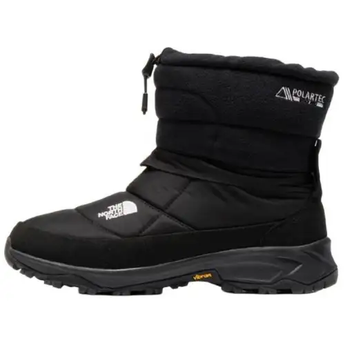 THE NORTH FACE Nuptse Thermal Cushioning Short Snow Boots Men's Black