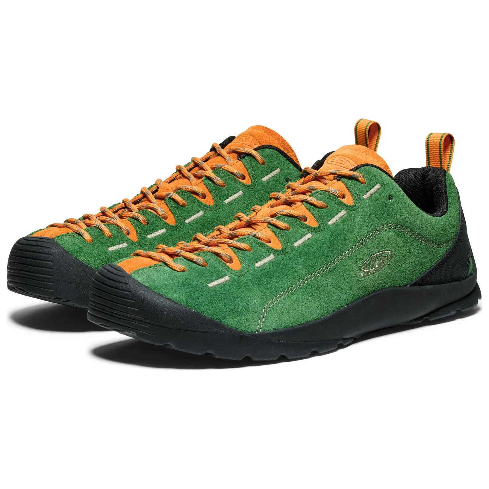 Keen Jasper Slip Resistant, Abrasion Resistant, Moisture Wicking Low top Mountaineering Shoes Men’s Green Black