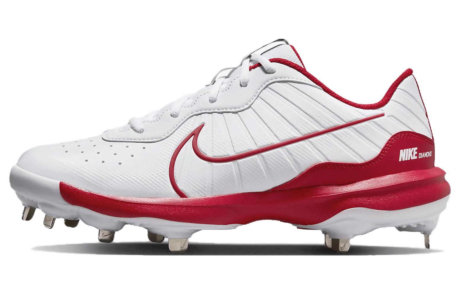 Nike Alpha Huarache Varsity 4 Low 'White University Red'