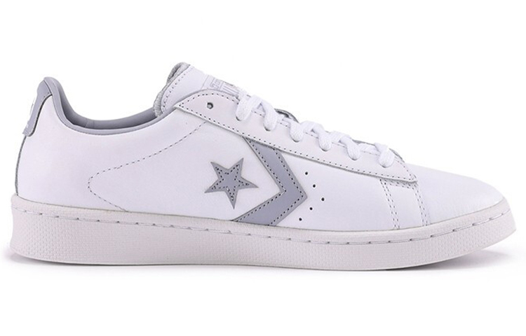 Кеды Converse Cons Pro Leather (бело-серые) — фото 2