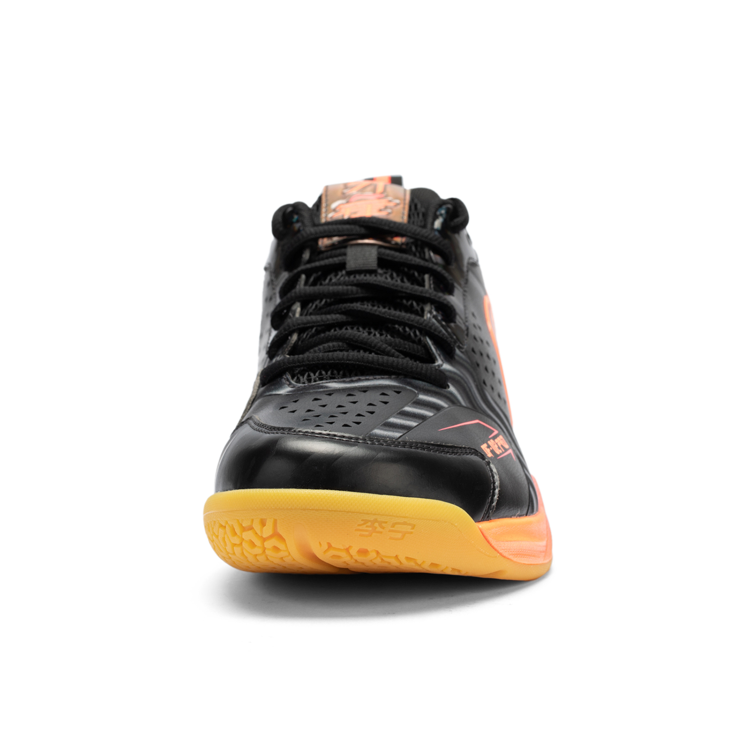 Li Ning Blade II PRO Cushioning Abrasion Resistant Low top Badminton Shoes Unisex Black