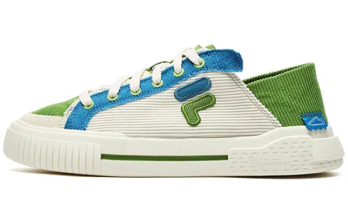 FILA FUSION Wallride Dx Skate Shoes 'Green White Blue' Women's